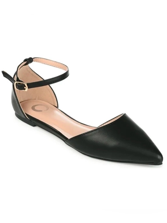 Journee Collection Shoes - Journee Women's Reba Flat Shoes (Black) - Size 8.0 M